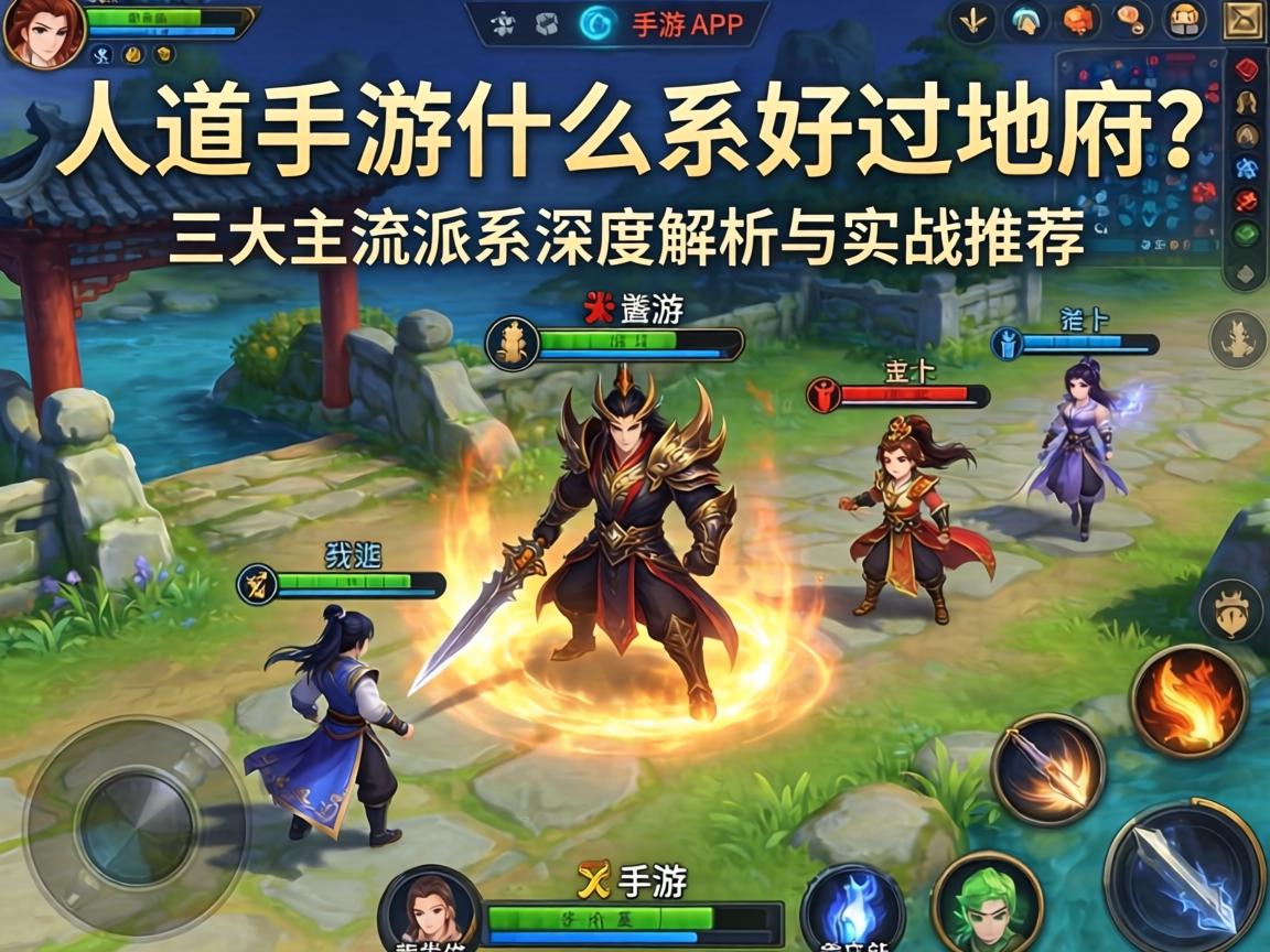 问道手游什么系好过地府？三大主流派系深度解析与实战推荐