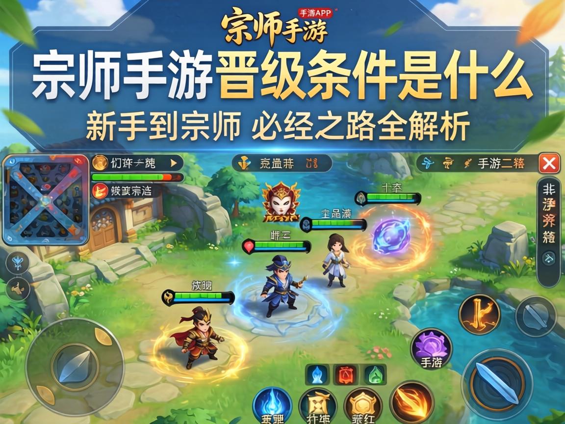 宗师手游晋级条件是什么?从新手到宗师的必经之路全解析 从新手到宗师的必经之路全解析