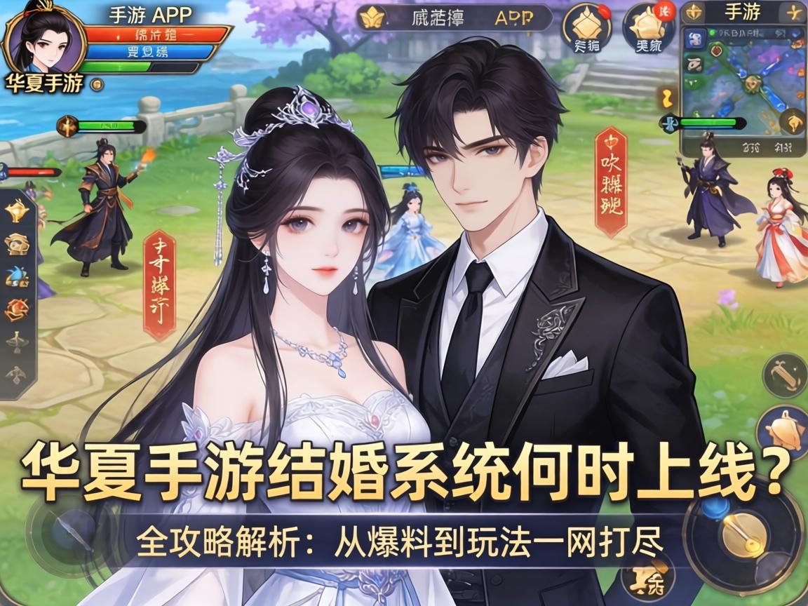 华夏手游结婚系统何时上线？全攻略解析，从爆料到玩法一网打尽