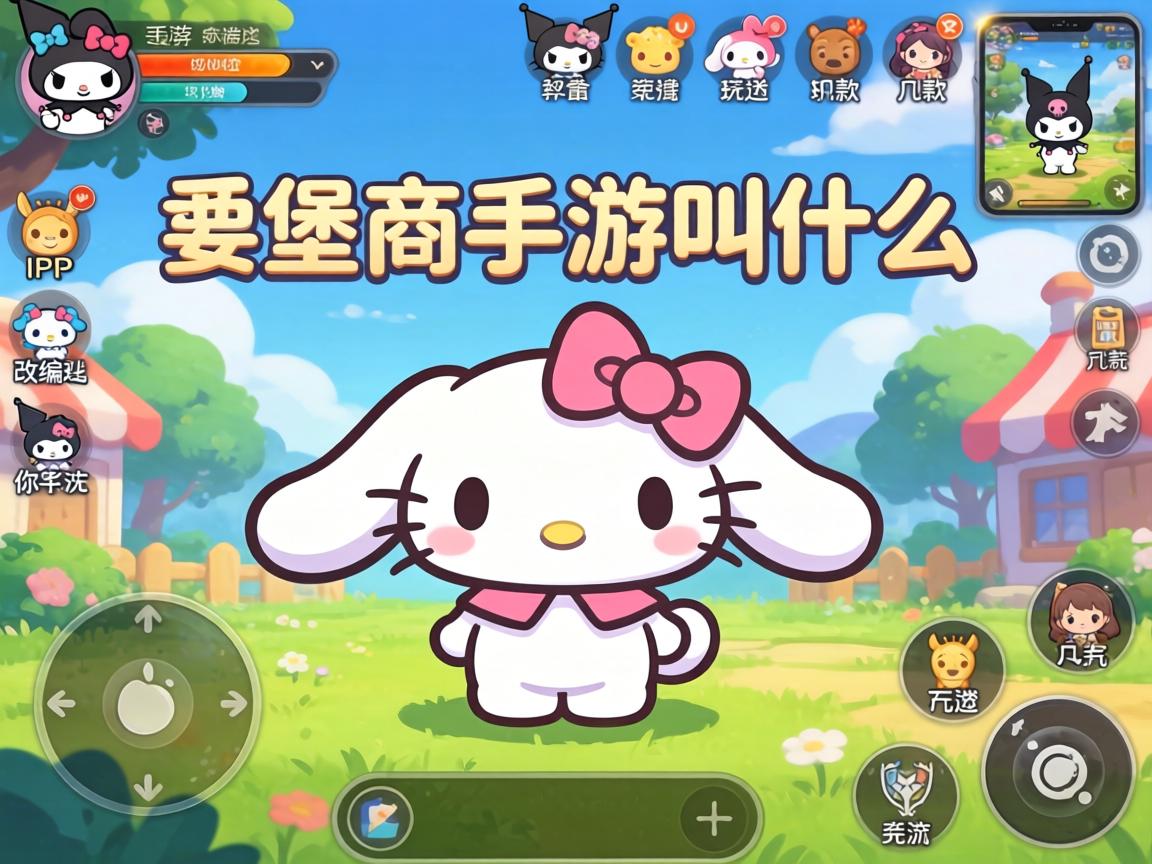 三丽鸥手游叫什么？这些萌系IP改编游戏你玩过几款？