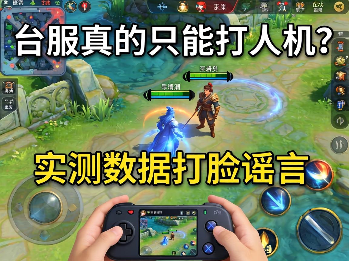 一、台服真的只能打人机？实测数据打脸谣言