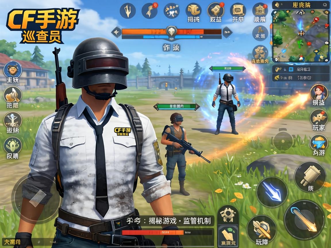 CF手游有巡查员吗？揭秘游戏内监管机制与玩家权益保障