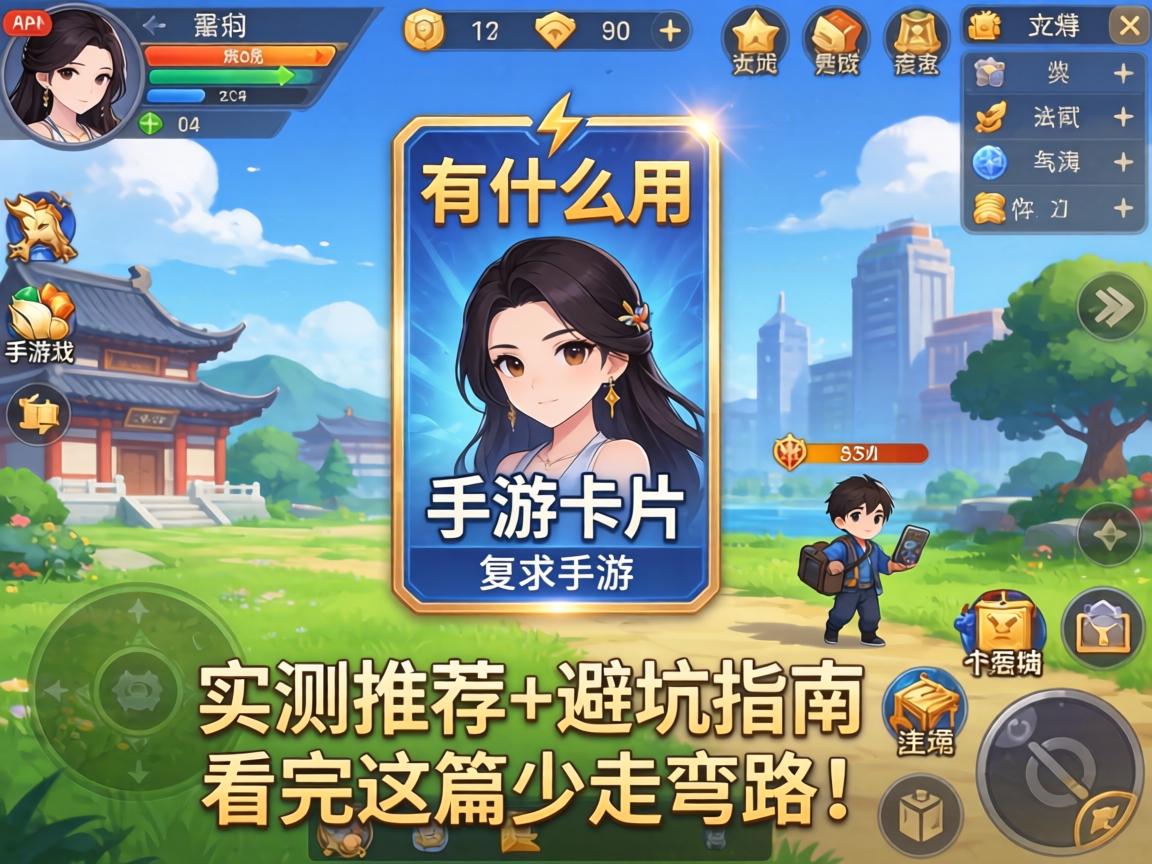 手游卡片有什么用？实测推荐+避坑指南，看完这篇少走弯路！
