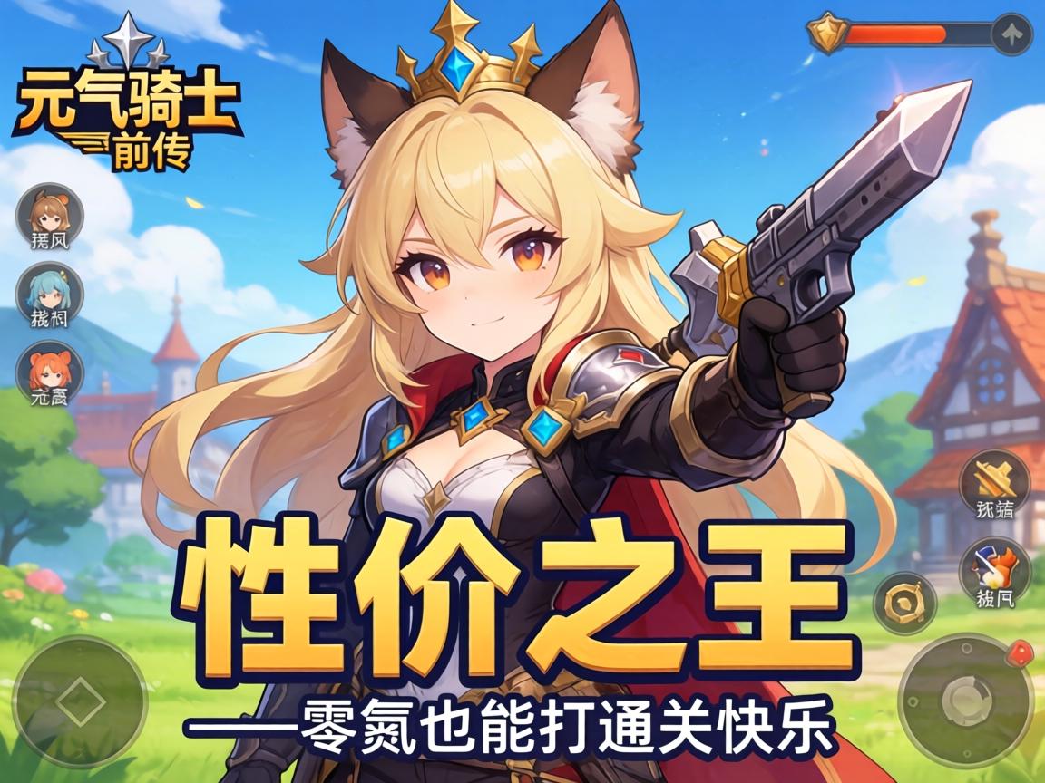 一、性价比之王，元气骑士前传——零氪也能打通关的快乐