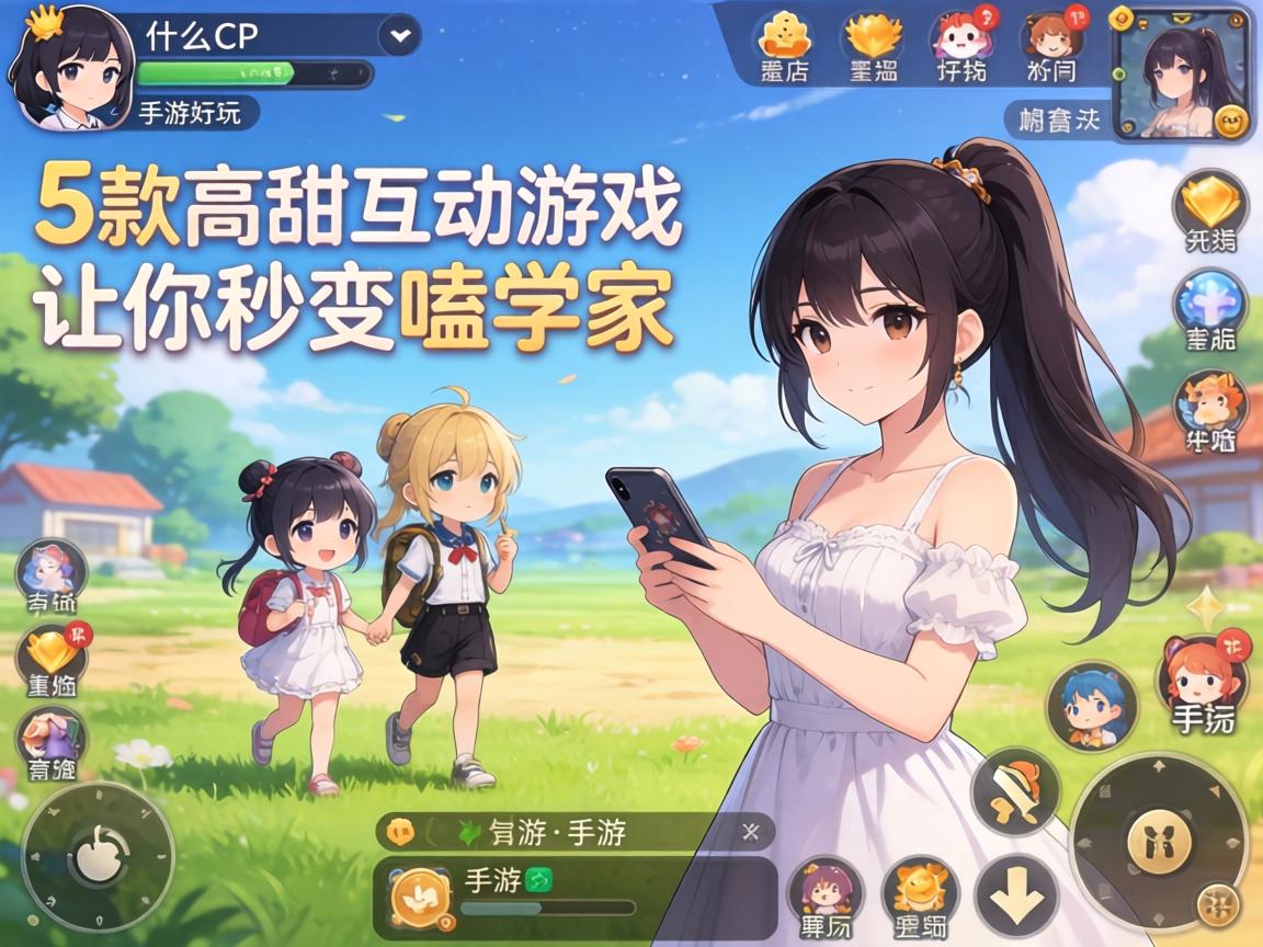 什么CP手游好玩？这5款高甜互动游戏让你秒变嗑学家