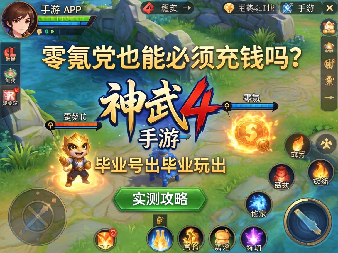 神武4手游必须充钱吗？零氪党也能玩出毕业号的实测攻略