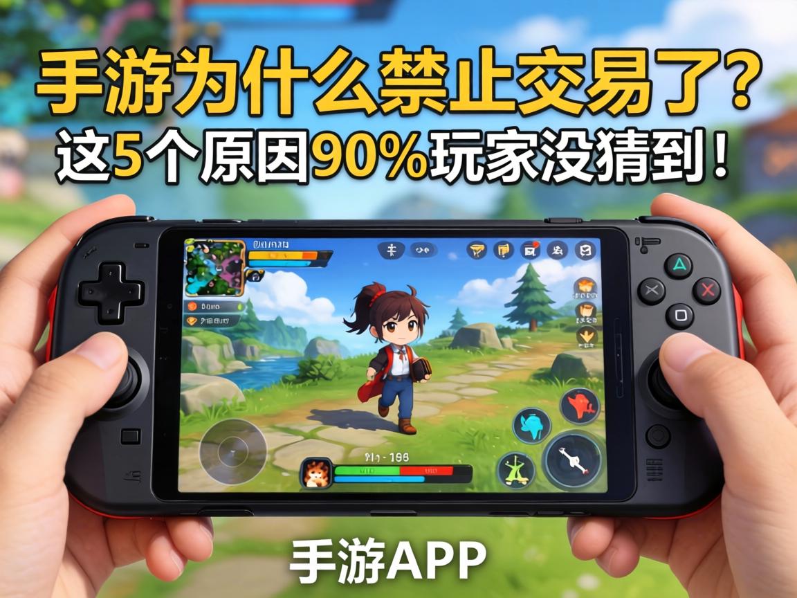 手游为什么禁止交易了？这5个原因90%玩家没猜到！