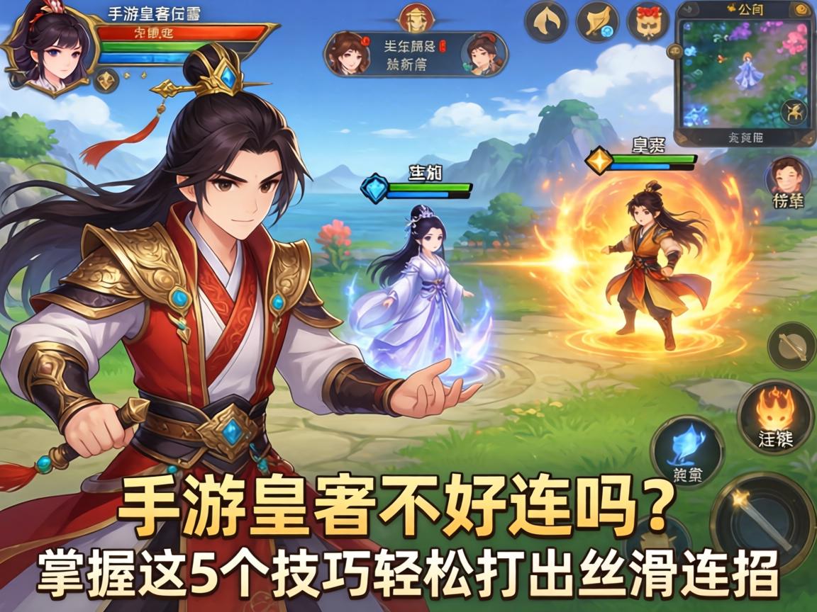 手游皇子不好连吗？掌握这5个技巧轻松打出丝滑连招