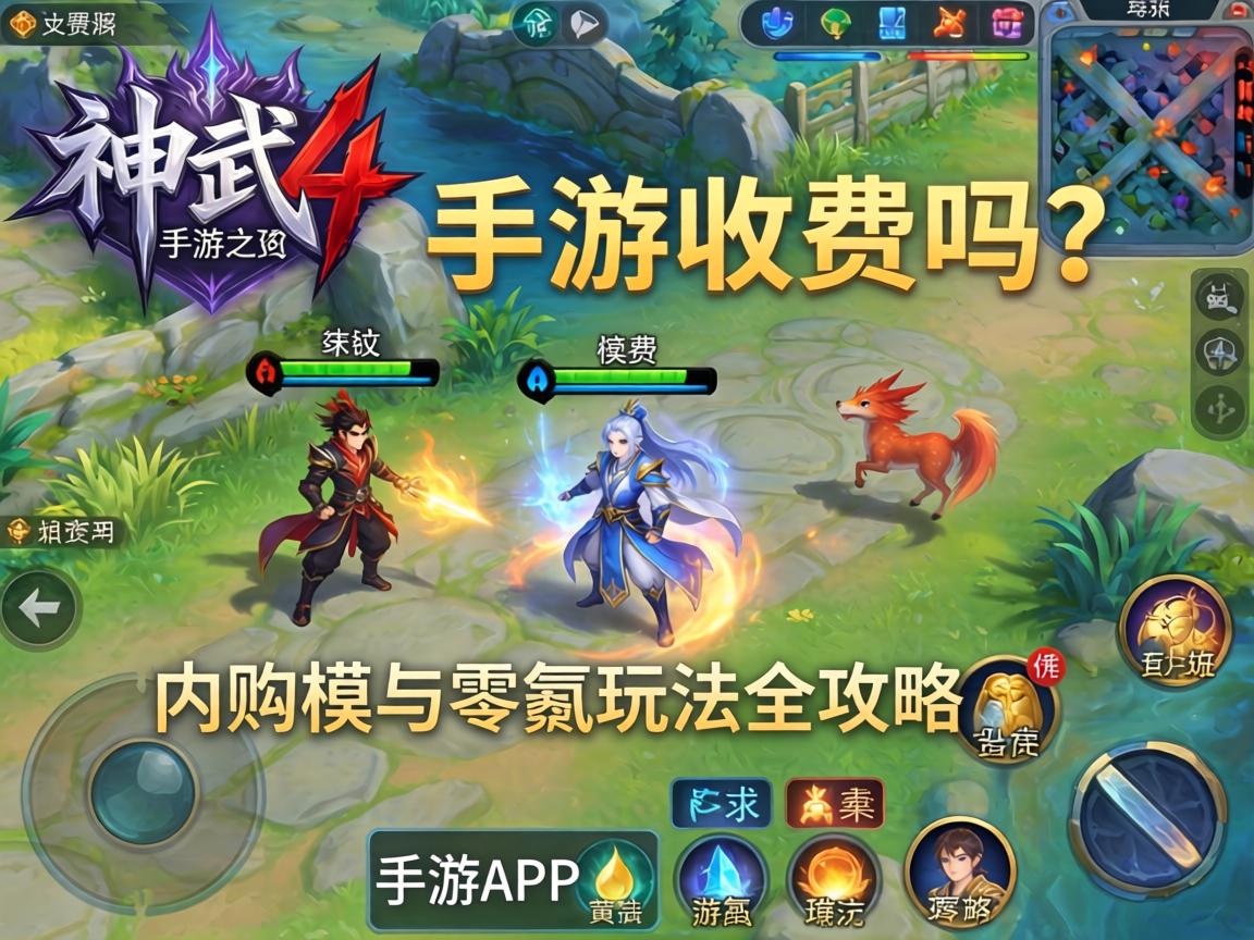 神武4手游收费吗？一文读懂游戏内购模式与零氪玩法全攻略