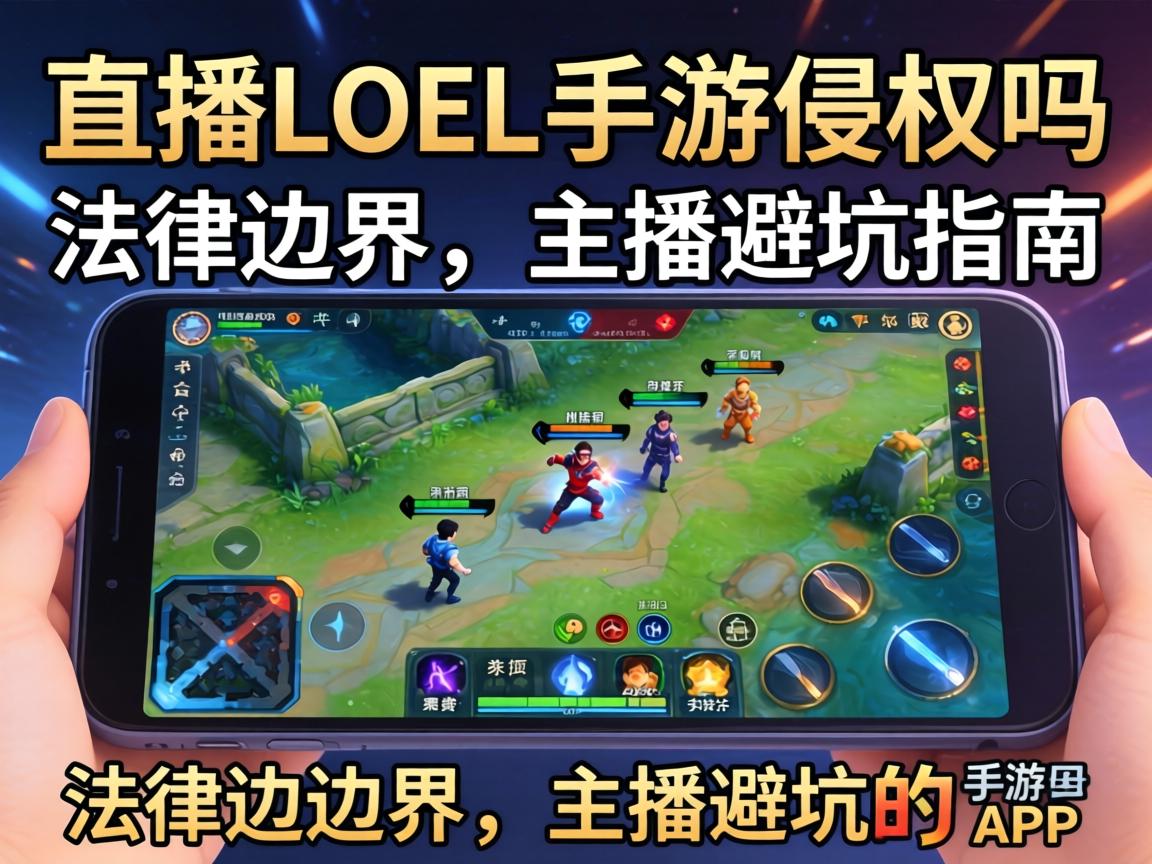 直播LOL手游侵权吗？法律边界与主播避坑指南