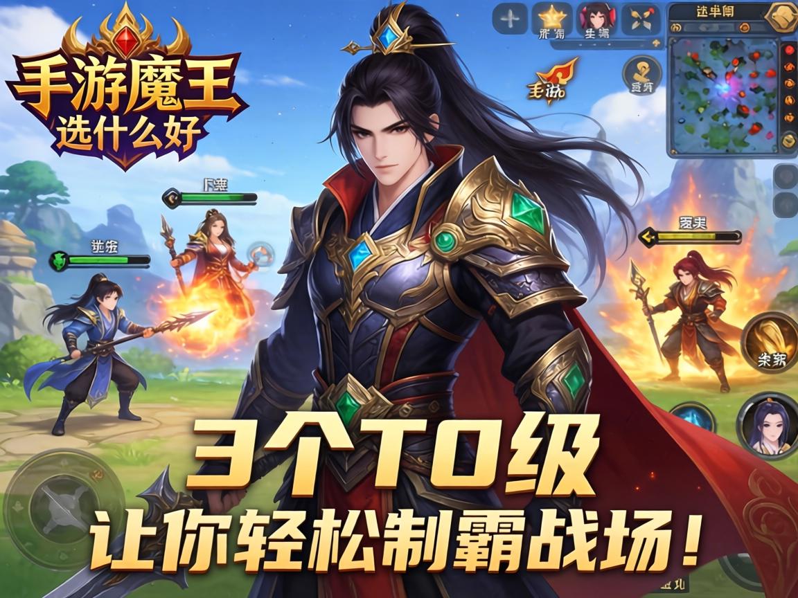 手游魔王选什么好？这3个T0级角色让你轻松制霸战场！