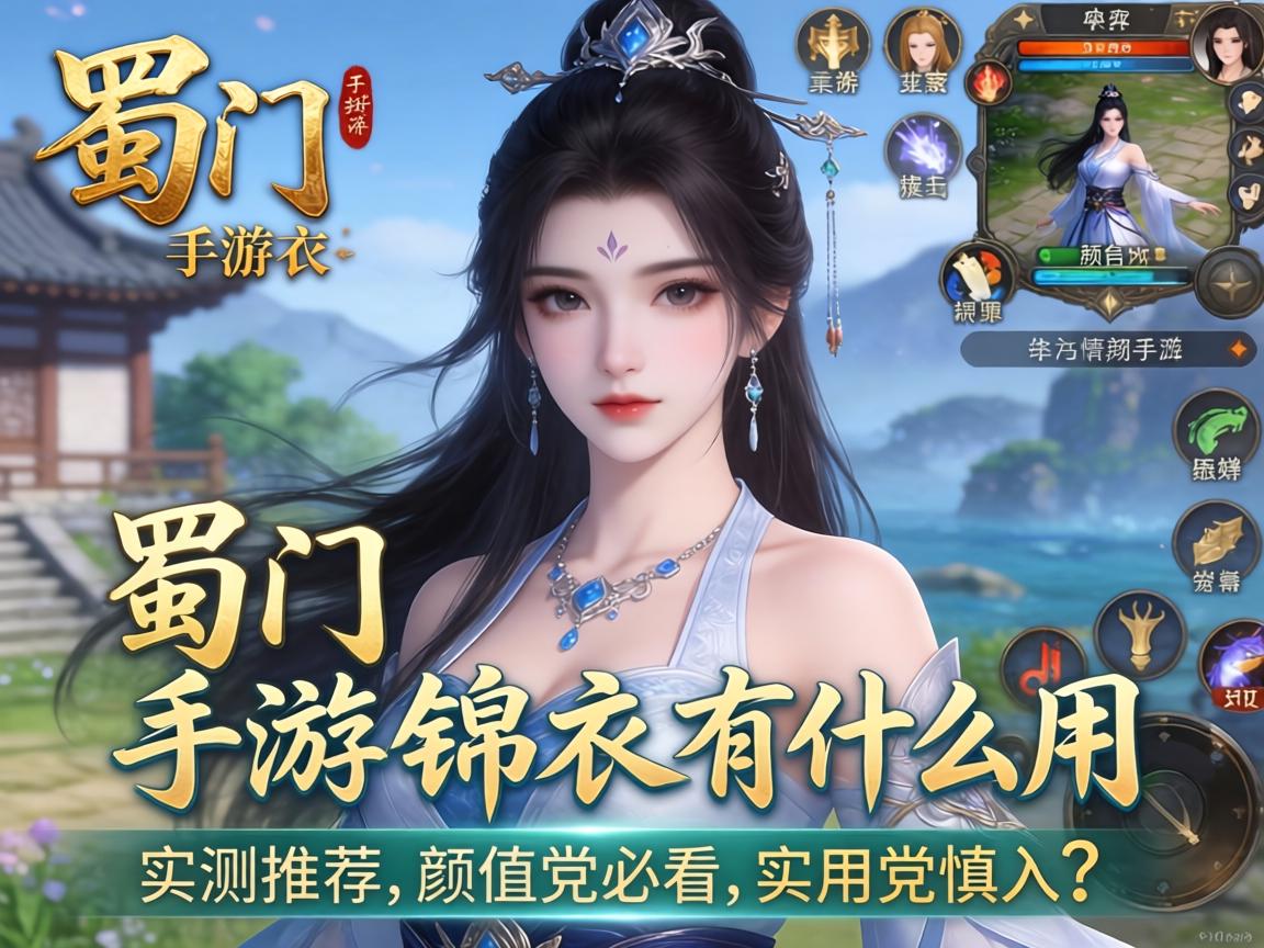 蜀门手游锦衣有什么用？实测推荐，颜值党必看，实用党慎入？