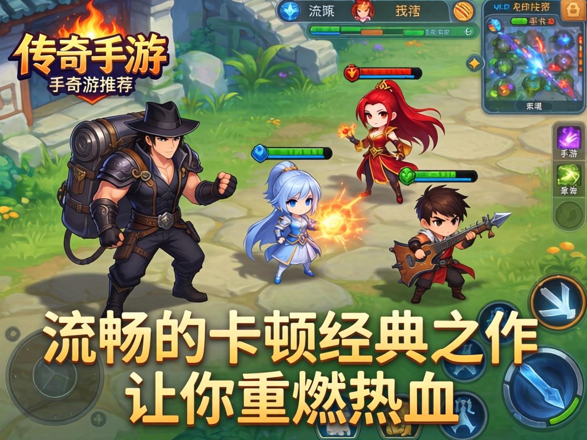 传奇手游推荐，这些流畅不卡顿的经典之作让你重燃热血