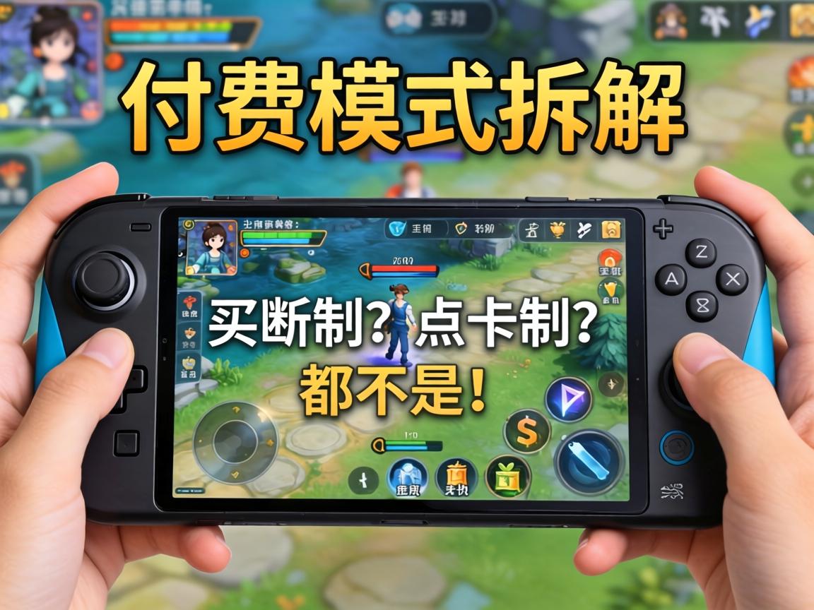 一、付费模式拆解，买断制？点卡制？都不是！