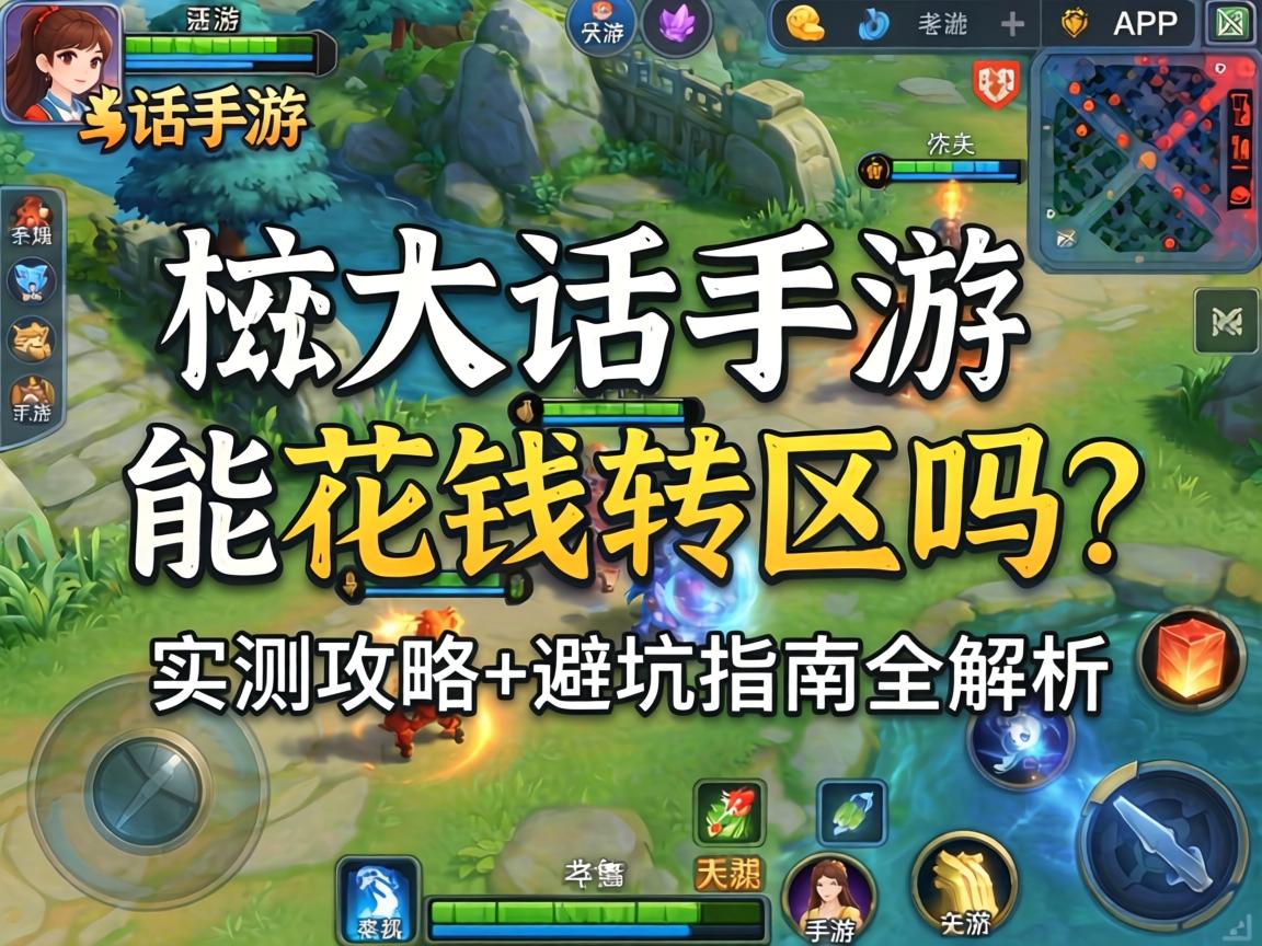 大话手游能花钱转区吗？实测攻略+避坑指南全解析