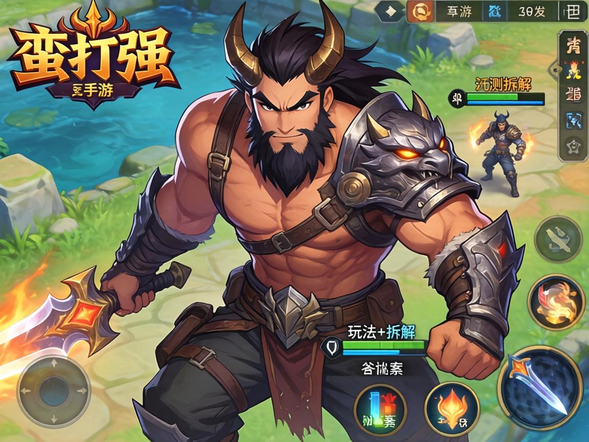 蛮王打野强吗手游？实测数据+玩法拆解告诉你答案！