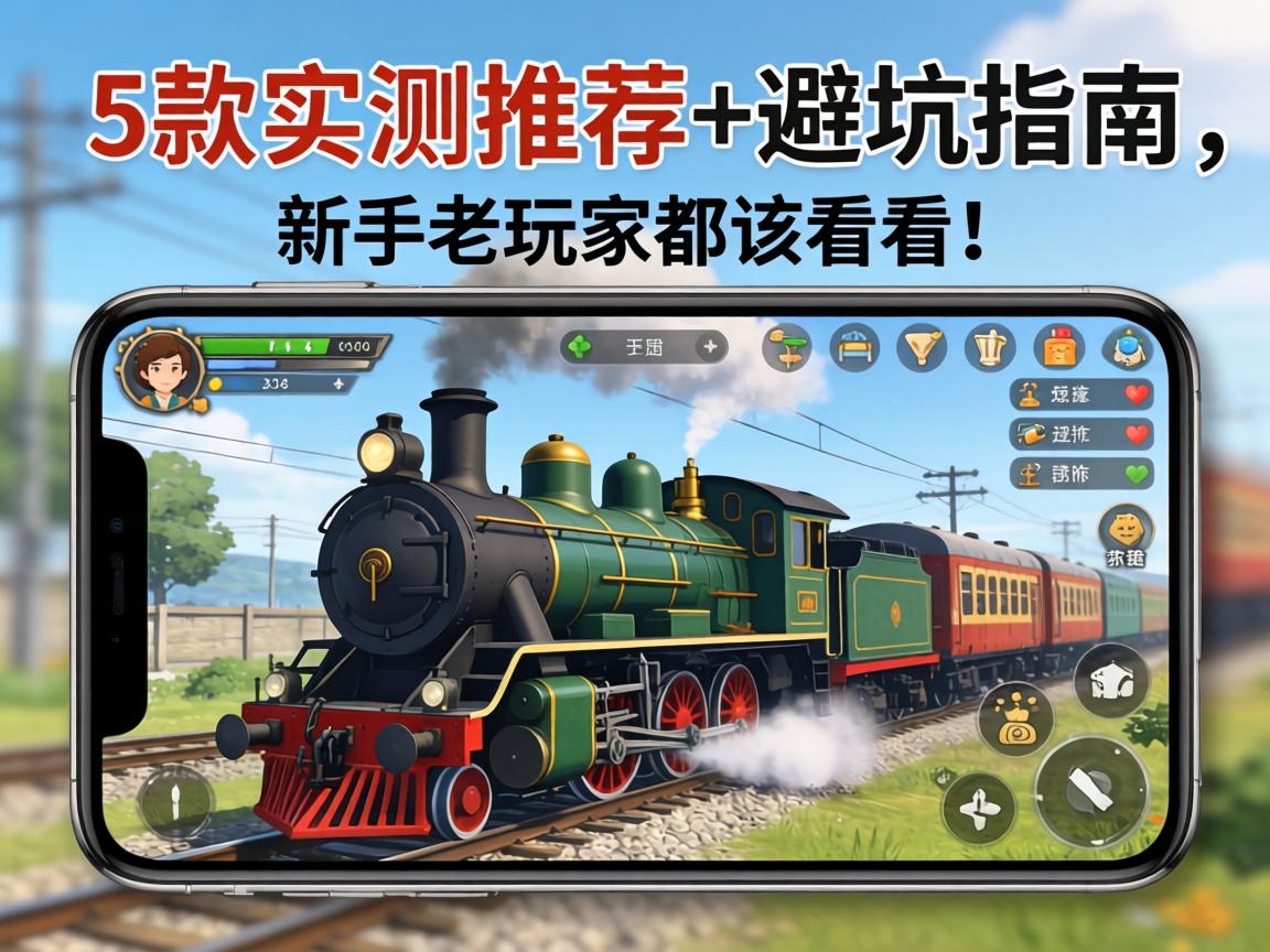 有火车模拟手游吗？这5款实测推荐+避坑指南，新手老玩家都该看看！