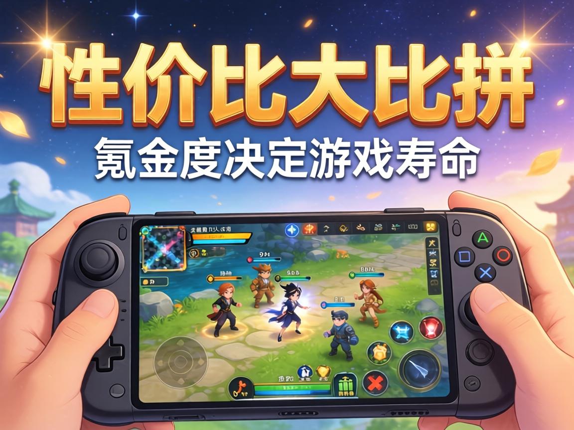一、性价比大比拼，氪金度决定游戏寿命