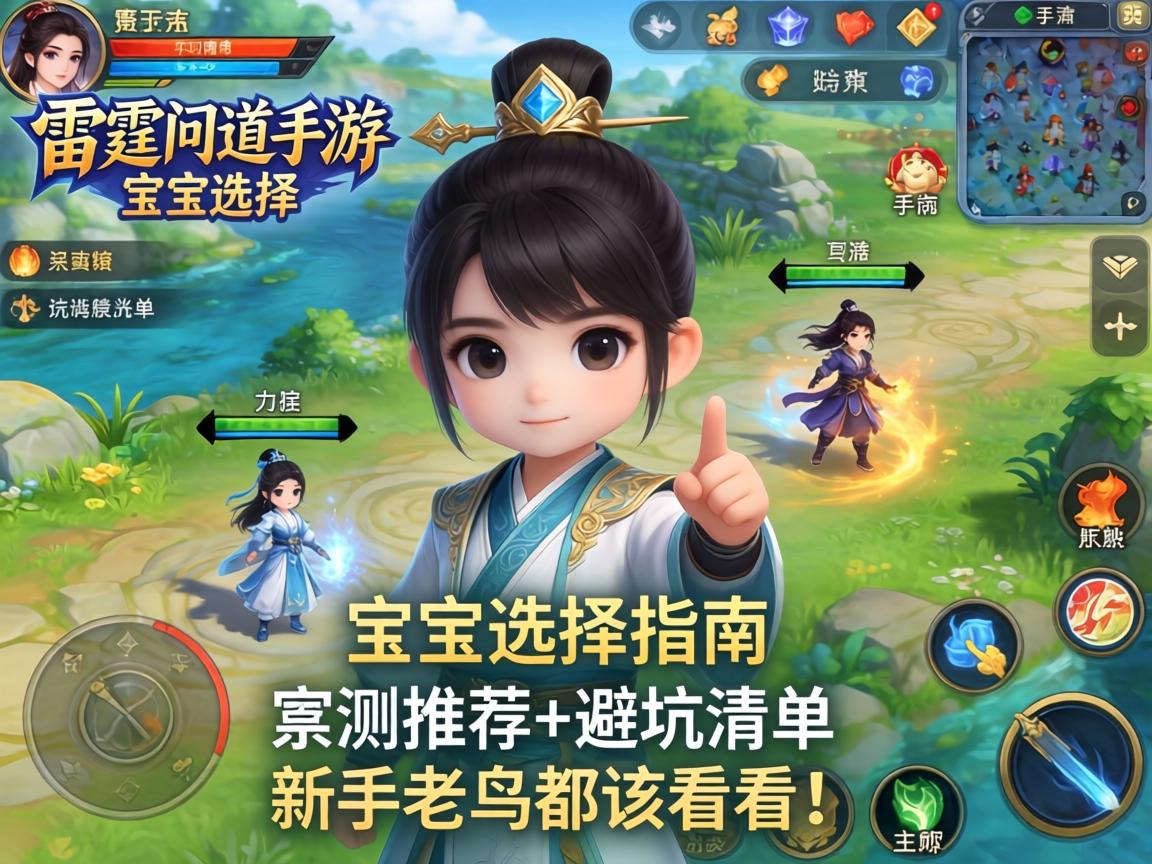 雷霆问道手游宝宝选择指南，实测推荐+避坑清单，新手老鸟都该看看！