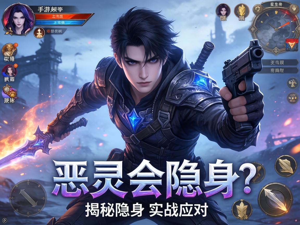 恶灵会隐身吗手游，揭秘隐身机制与实战应对策略