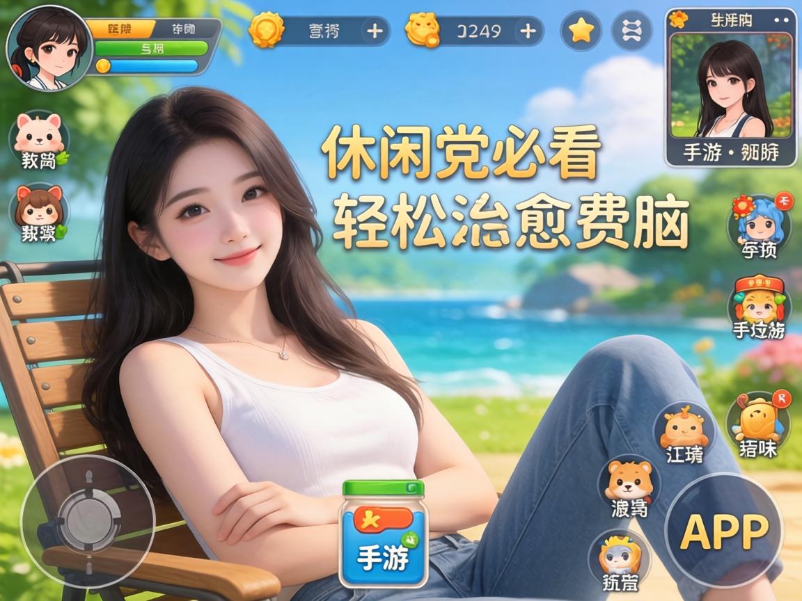 一、休闲党必看，轻松治愈不费脑