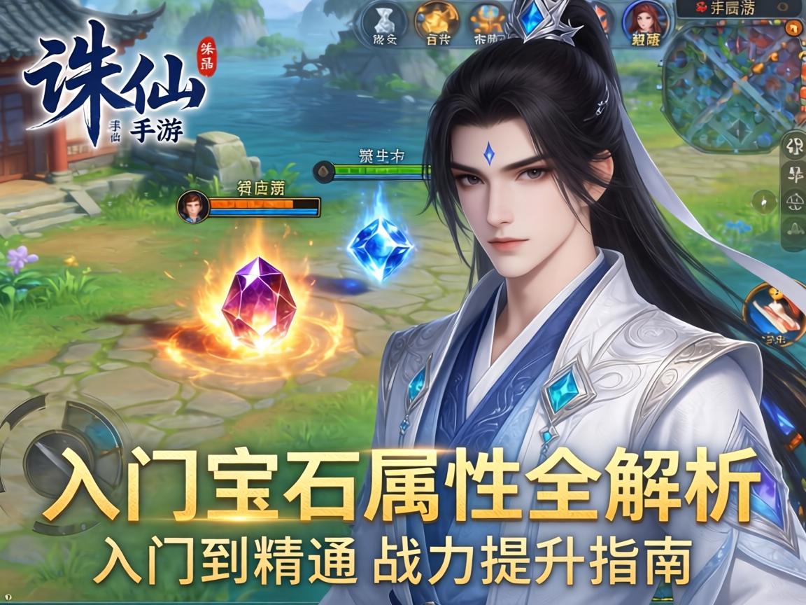 诛仙手游宝石属性全解析，从入门到精通的战力提升指南