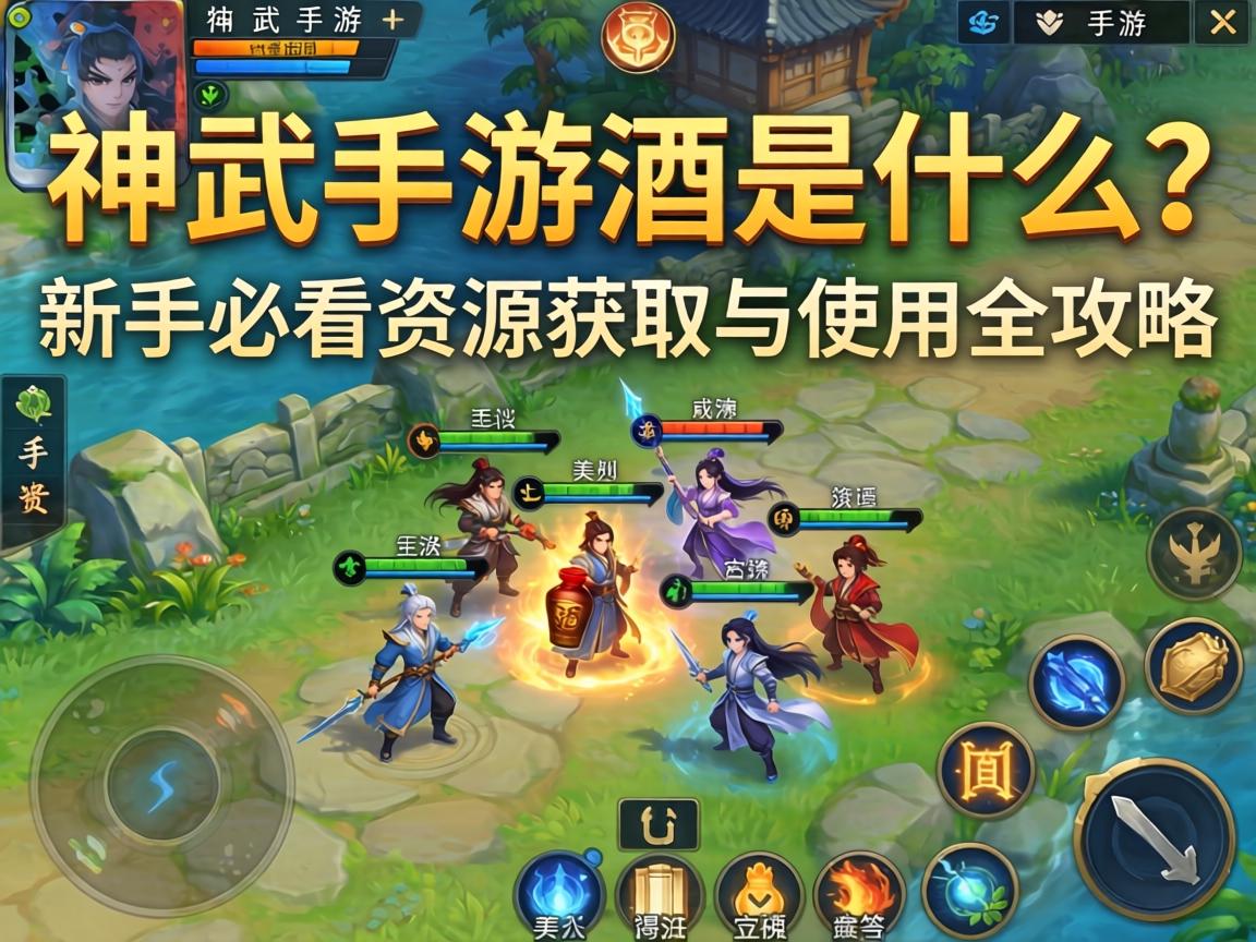 神武手游酒是什么？新手必看的资源获取与使用全攻略