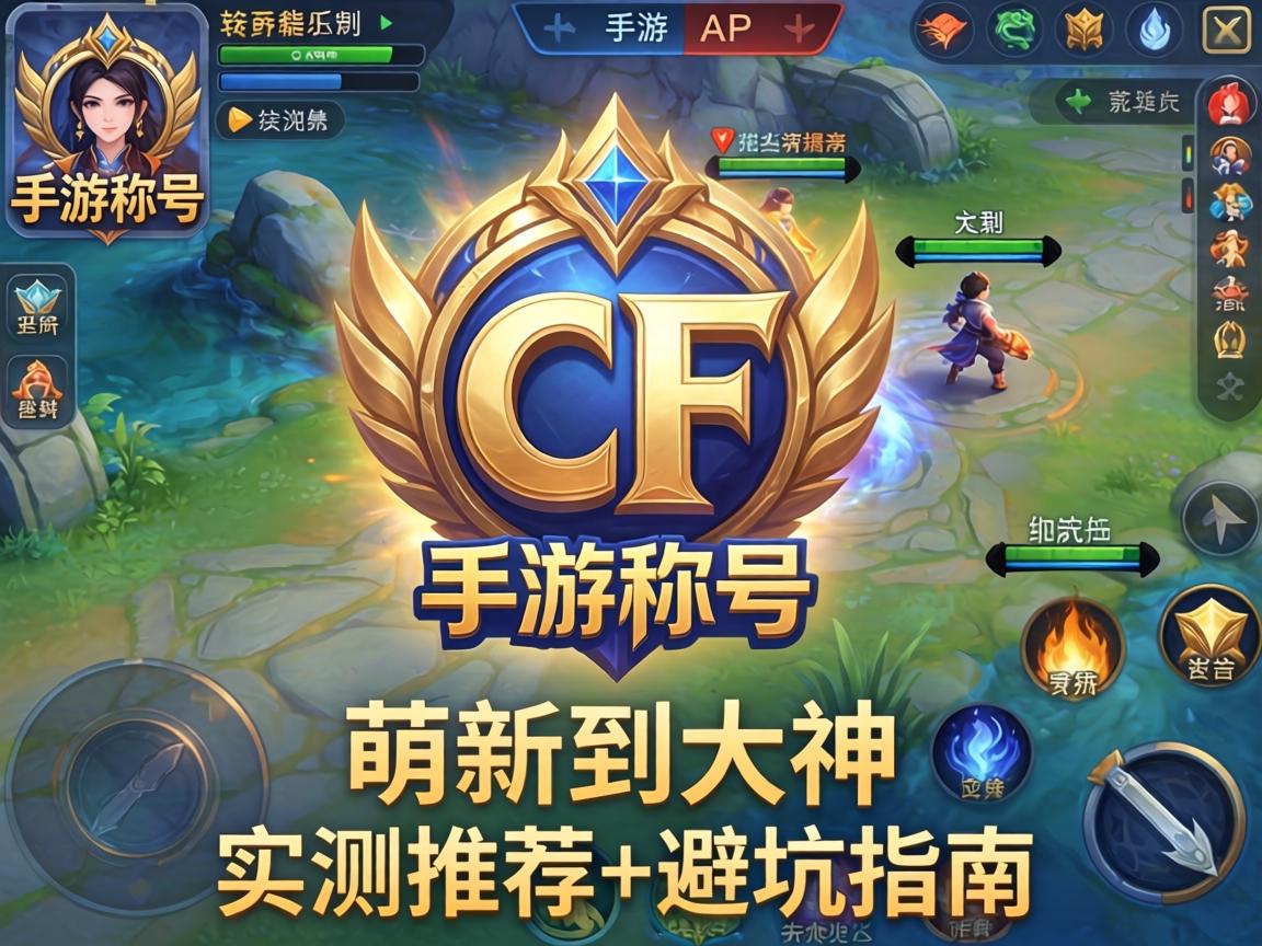CF手游称号机制深度解析，从萌新到大神的进阶指南（实测推荐+避坑指南）