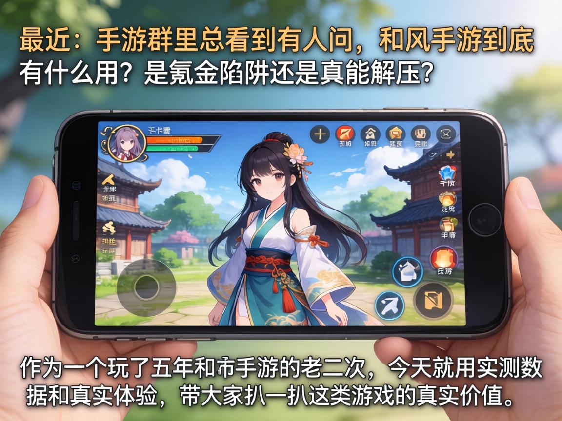 最近在手游群里总看到有人问，和风手游到底有什么用？是氪金陷阱还是真能解压？作为一个玩了五年和风手游的老二次元，今天就用实测数据和真实体验，带大家扒一扒这类游戏的真实价值