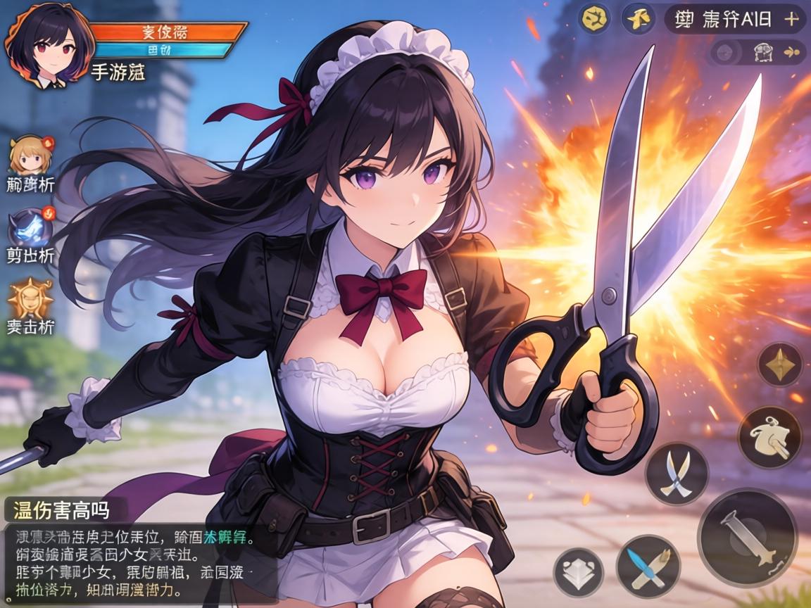 手游格温伤害高吗？深度解析这位剪刀少女的输出潜力