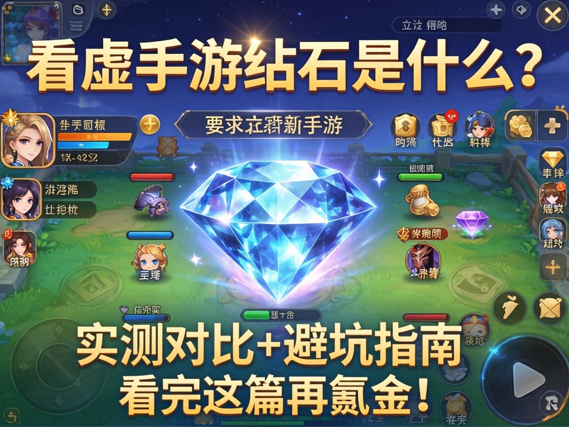虚荣手游钻石是什么？实测对比+避坑指南，看完这篇再氪金！