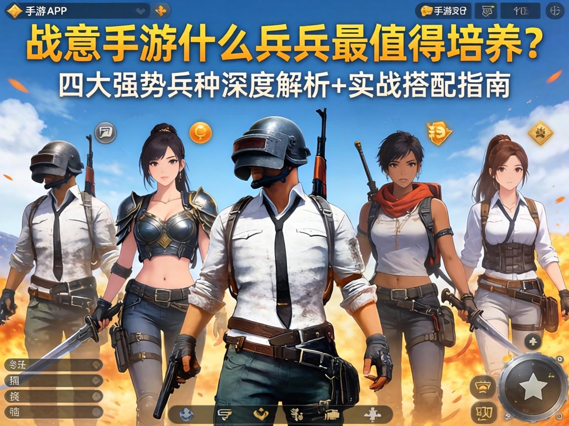 战意手游什么兵种最值得培养？四大强势兵种深度解析+实战搭配指南