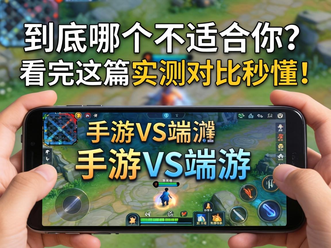 手游VS端游，到底哪个更适合你？看完这篇实测对比秒懂！