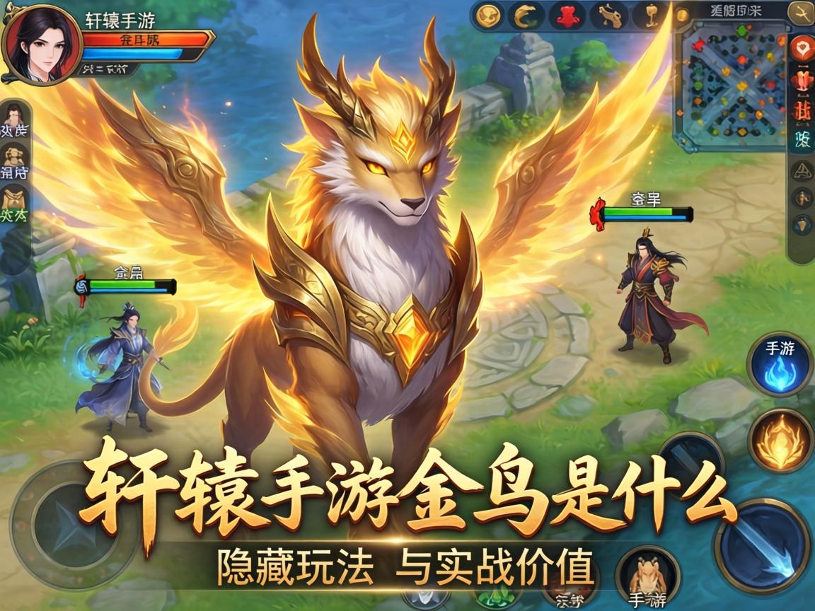 轩辕手游金乌是什么？揭秘上古神兽的隐藏玩法与实战价值