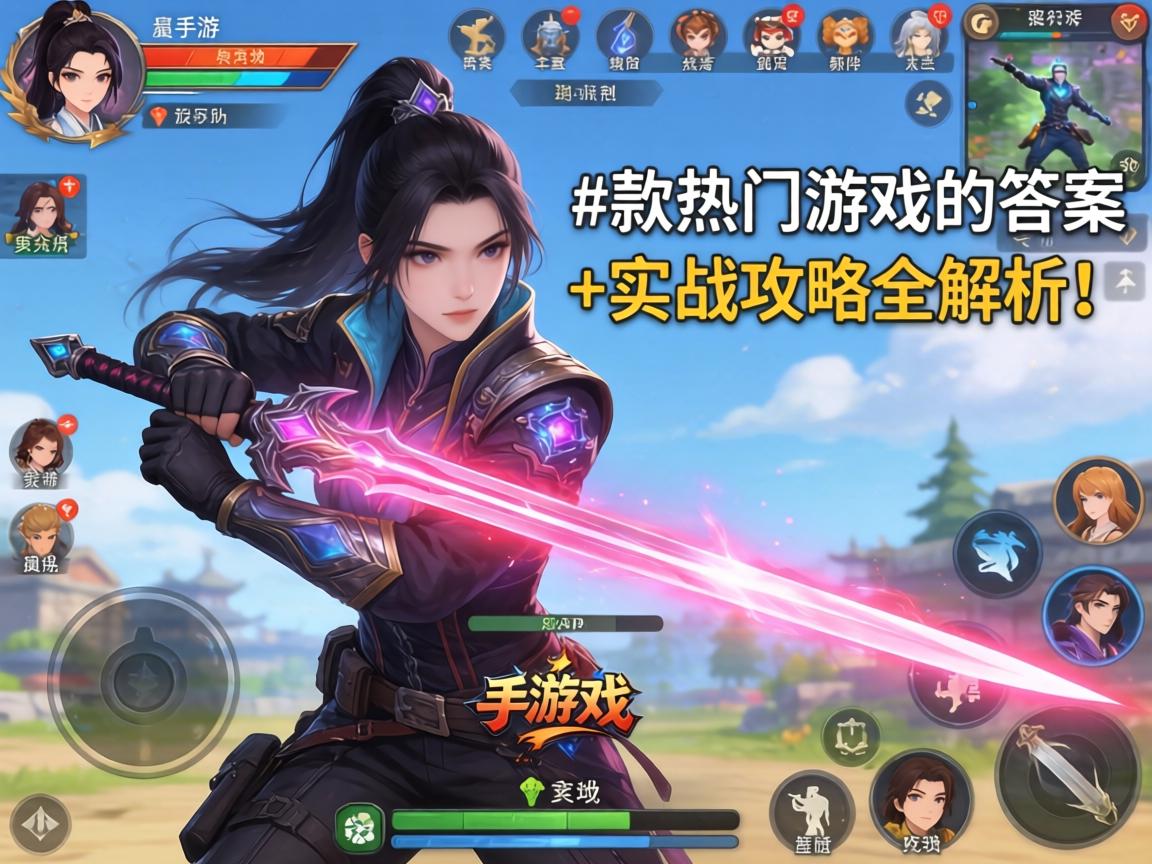 手游里激光剑叫什么？这5款热门游戏的答案+实战攻略全解析！