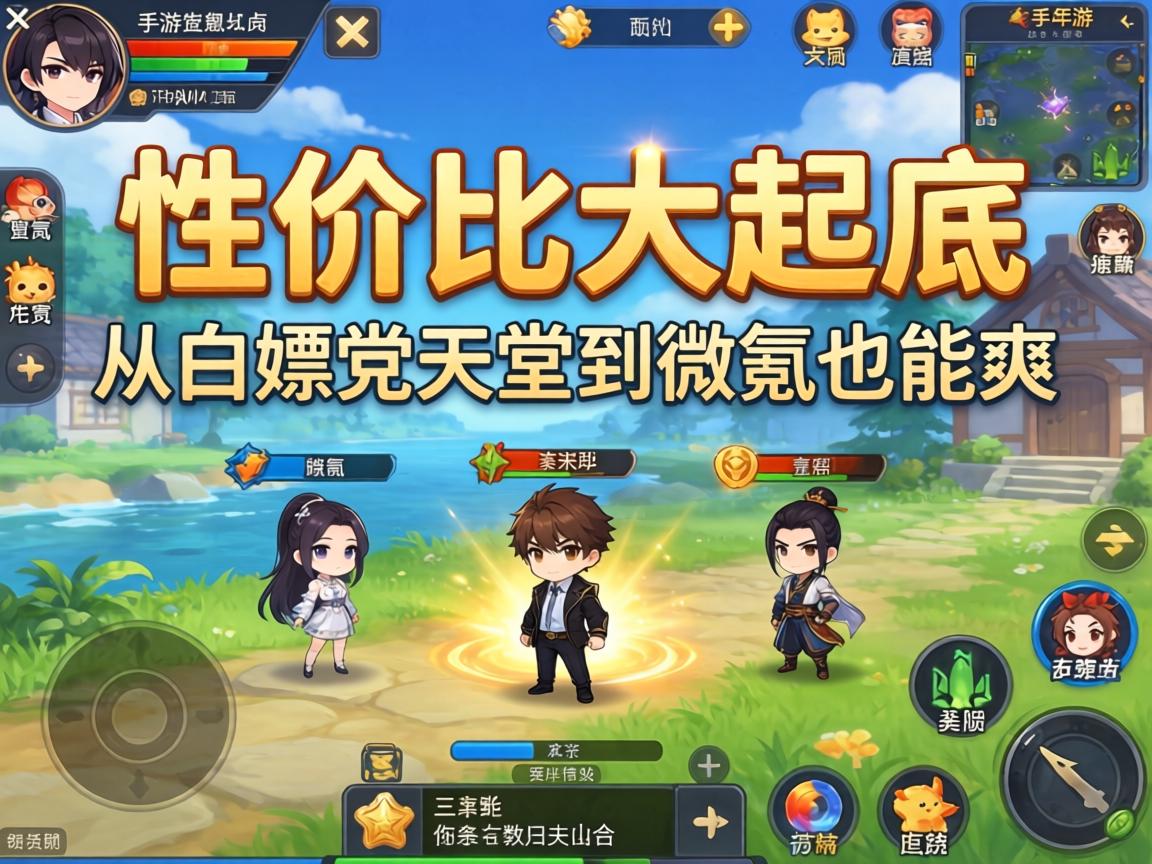 一、性价比大起底，从白嫖党天堂到微氪也能爽