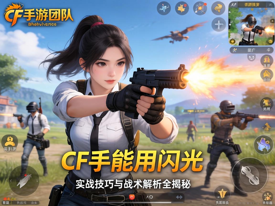 CF手游团队能用闪光吗？实战技巧与战术解析全揭秘