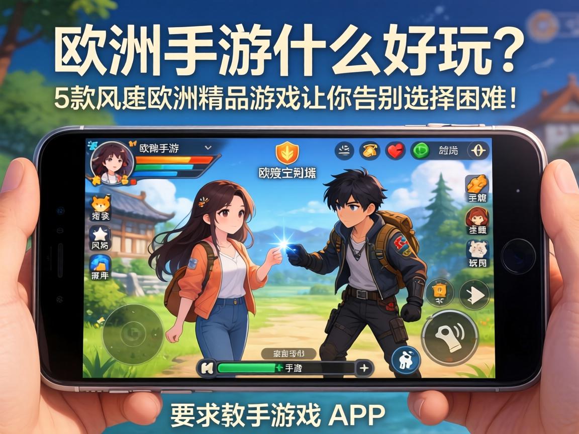 欧洲手游什么好玩？这5款风靡欧洲的精品游戏让你告别选择困难！