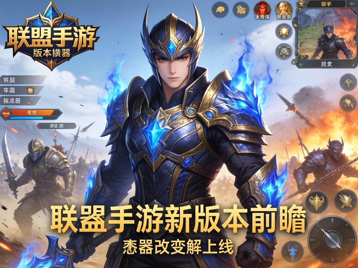 联盟手游新版本装备前瞻，这些即将上线的神器如何改变战场格局？
