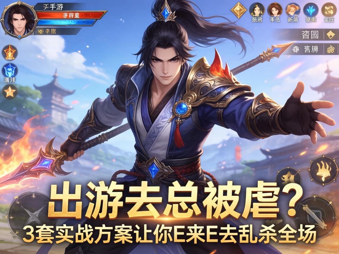手游亚索出装总被虐？3套实战方案让你E来E去乱杀全场