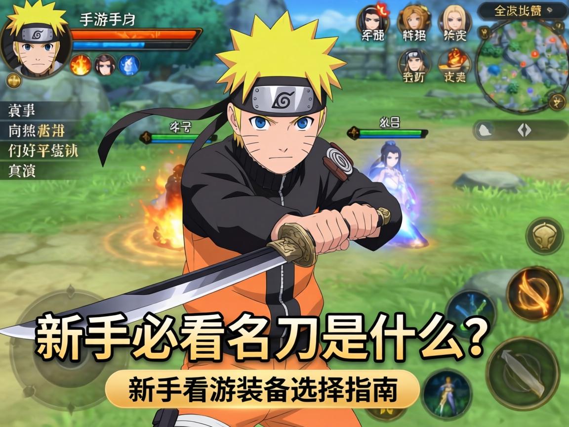 火影手游名刀是什么？新手必看的装备选择指南