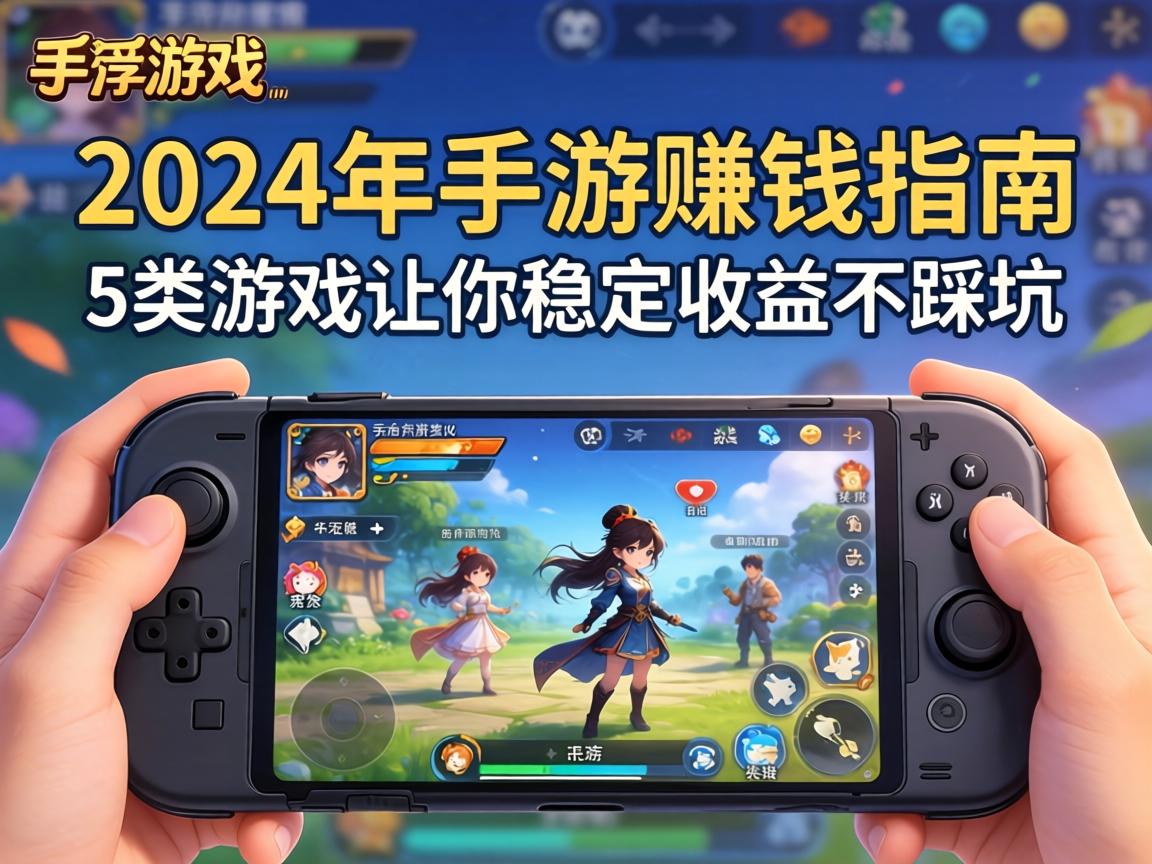 2024年手游赚钱指南，这5类游戏让你稳定收益不踩坑