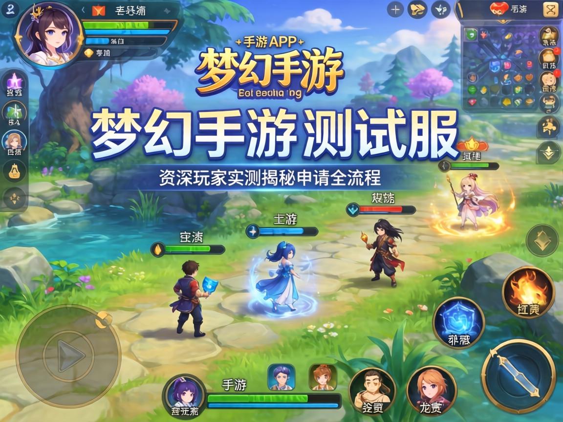梦幻手游有测试服吗？资深玩家实测揭秘申请全流程