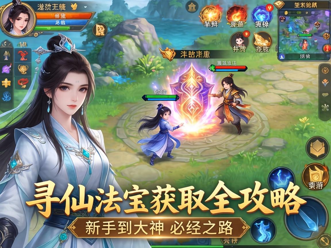 手游寻仙法宝获取全攻略，从新手到大神的必经之路