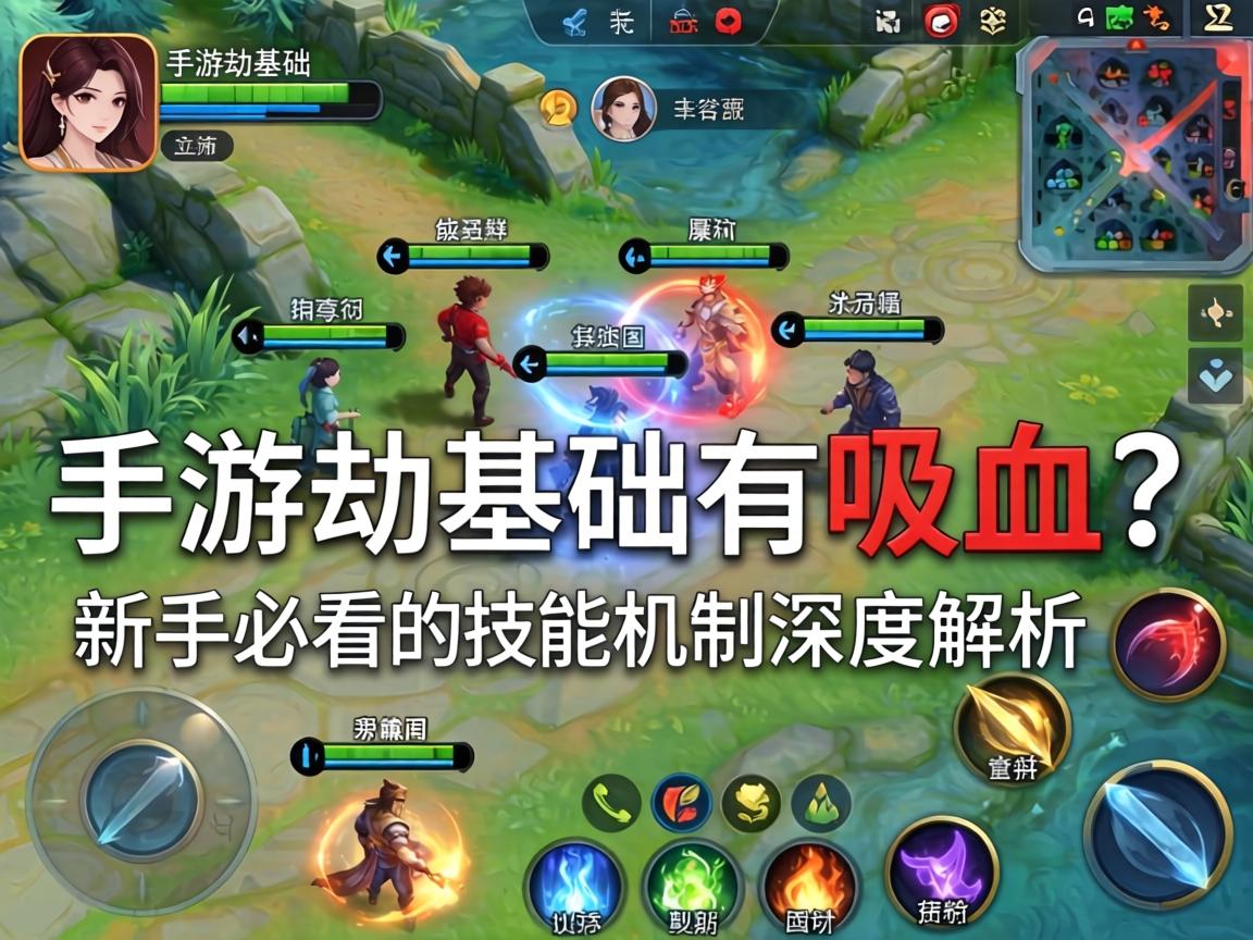 手游劫基础有吸血吗？新手必看的技能机制深度解析