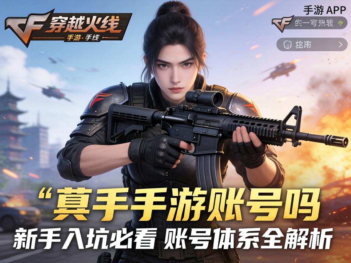 穿越火线手游要账号吗？新手入坑必看的账号体系全解析