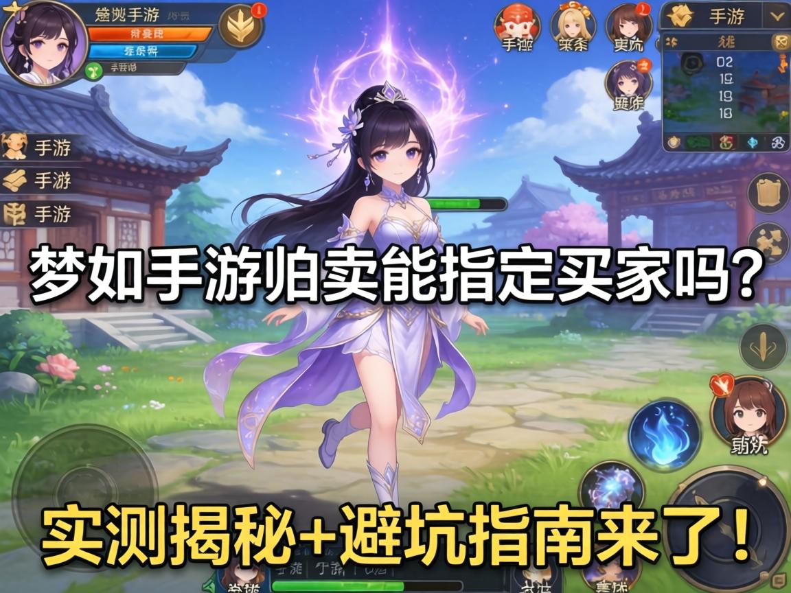 梦幻手游拍卖能指定买家吗？实测揭秘+避坑指南来了！