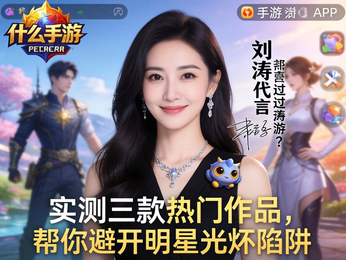 刘涛代言过什么手游？实测三款热门作品，帮你避开明星光环陷阱