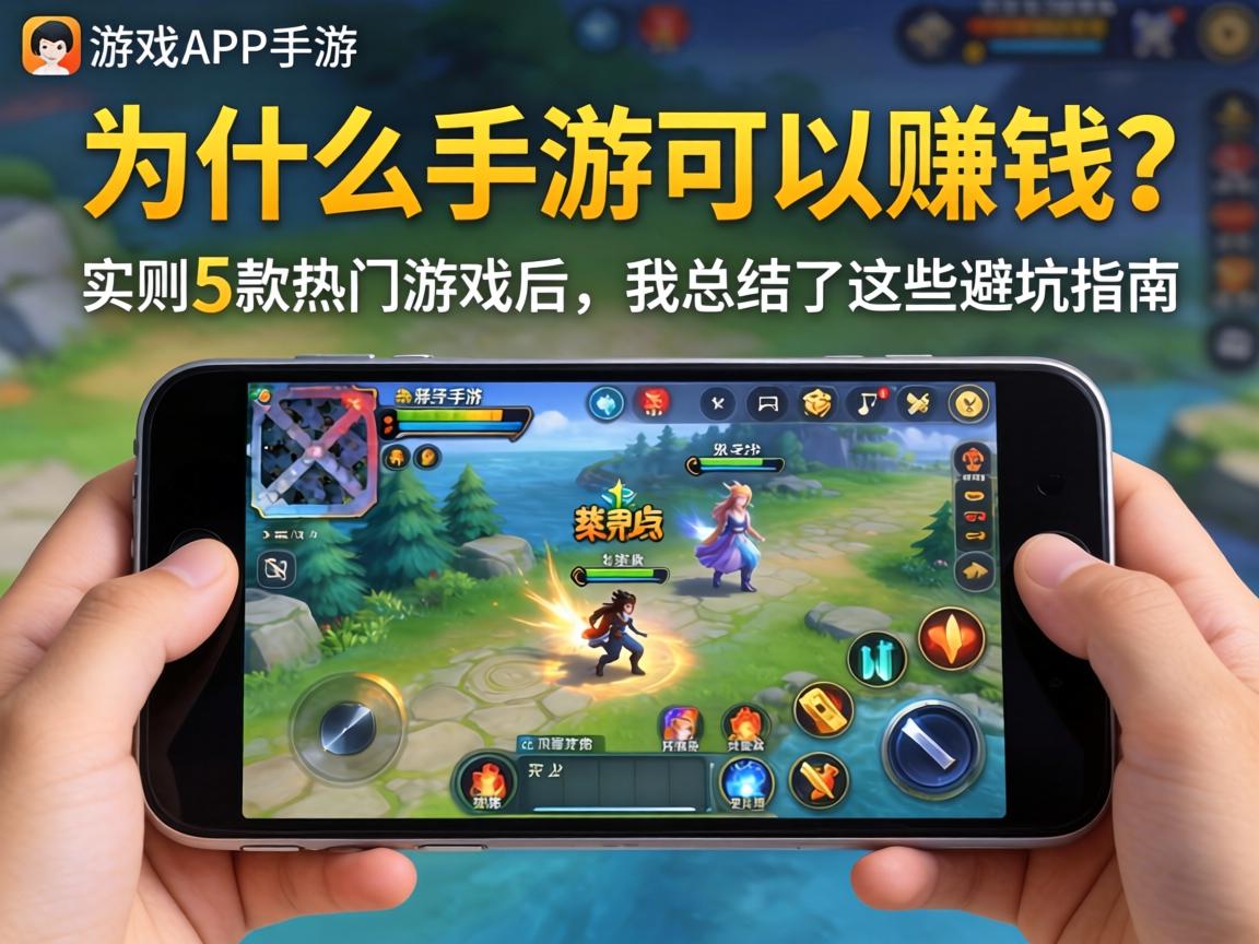 为什么手游可以赚钱？实测5款热门游戏后，我总结了这些避坑指南