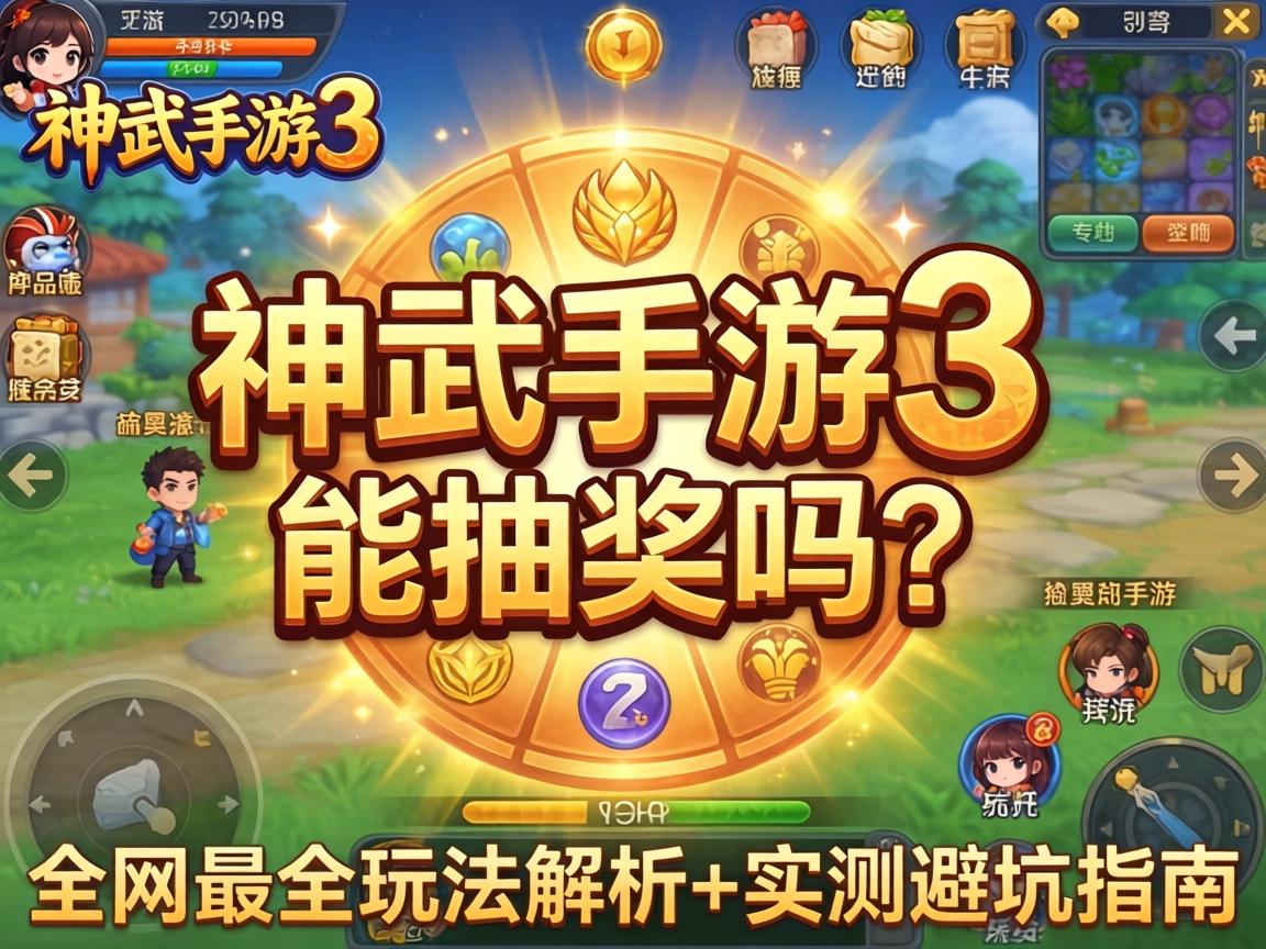 神武手游3能抽奖吗？全网最全玩法解析+实测避坑指南